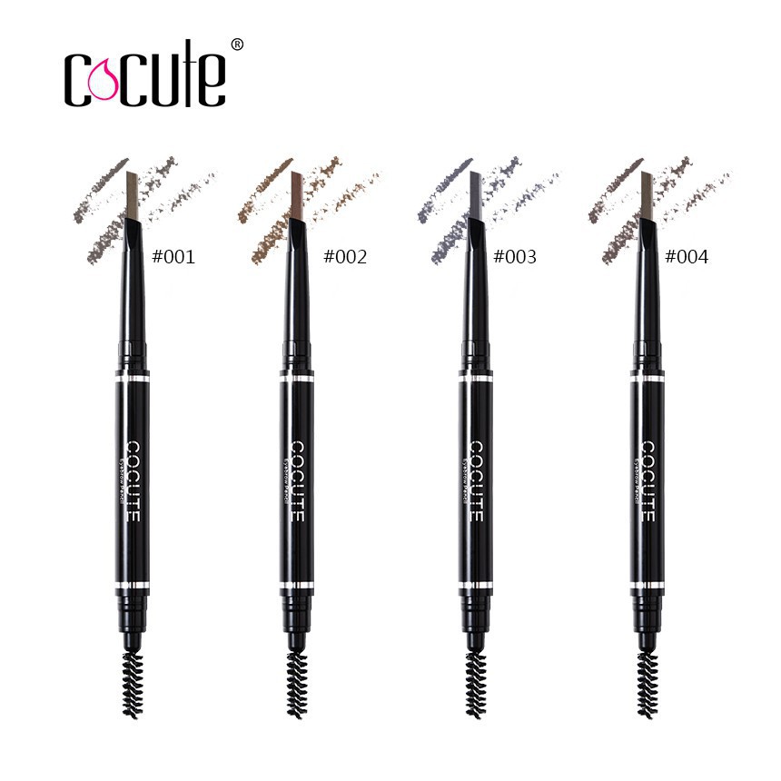 Bút kẻ lông mày hai đầu COCUTE 2g