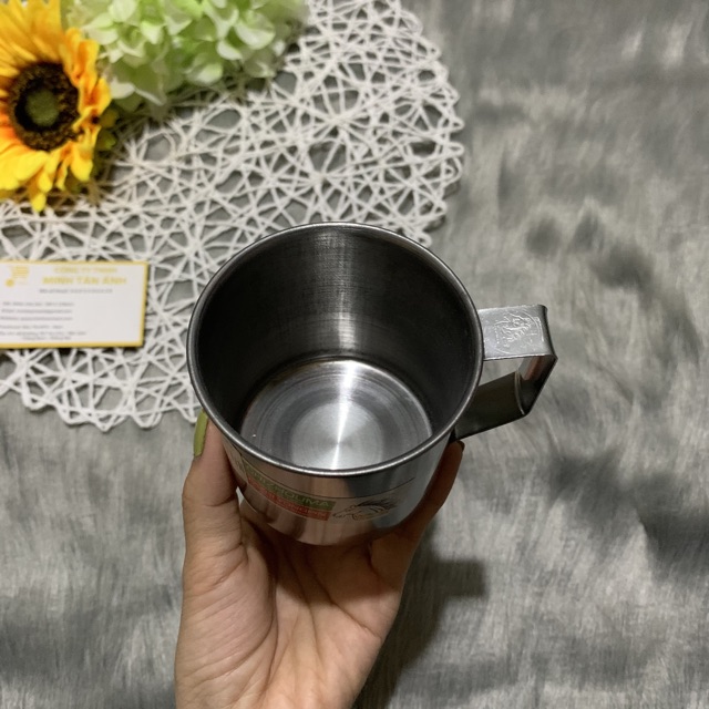 Ca uống nước inox nhỏ