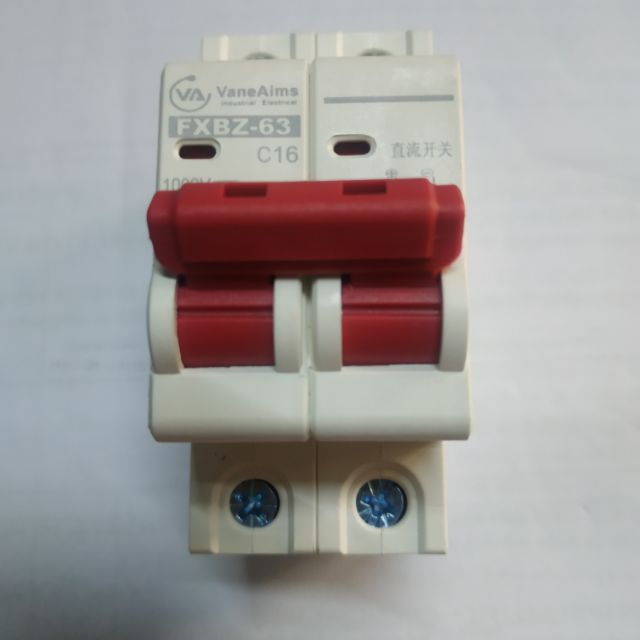 CB DC 1000VDC 16A ĐIỆN NĂNG LƯỢNG MẶT TRỜI