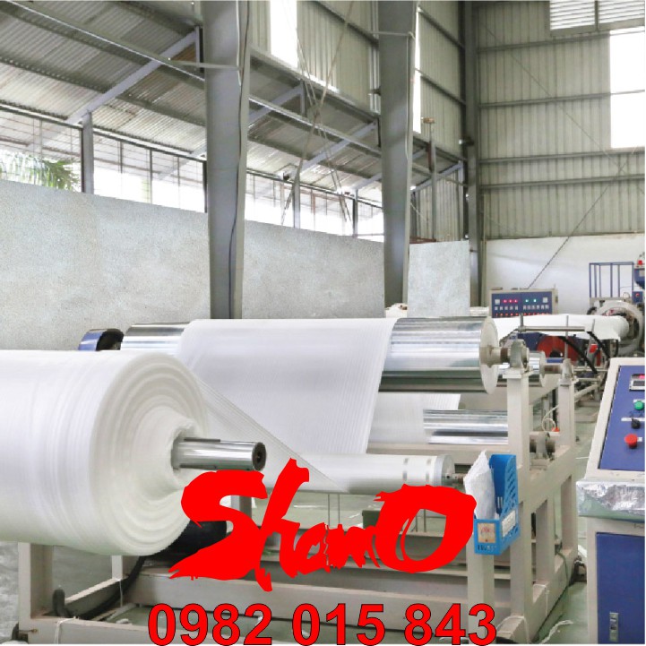 [Cuộn 150m x 100cm] Xốp trắng 2mm lót bọc hàng hóa – Màng xốp Foam dùng lót nền trong thi công sàn gỗ - Xốp chống sốc