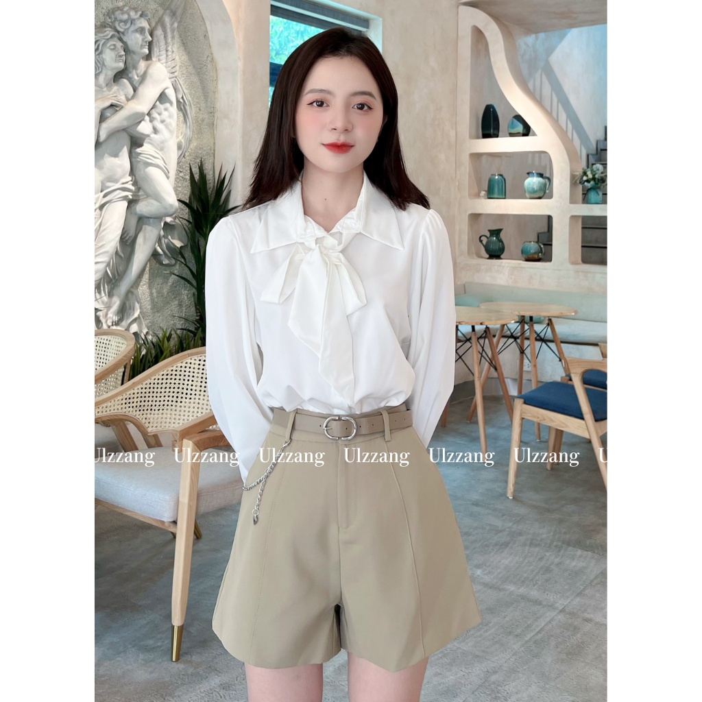 Quần short kèm đai mã 8806