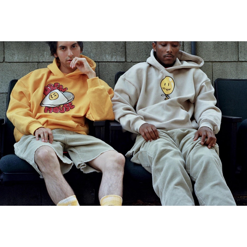 Áo nỉ hoodie mũ Drew bóng bay , áo nỉ mũ dáng rộng nam nữ unisex , Cocmer_vn