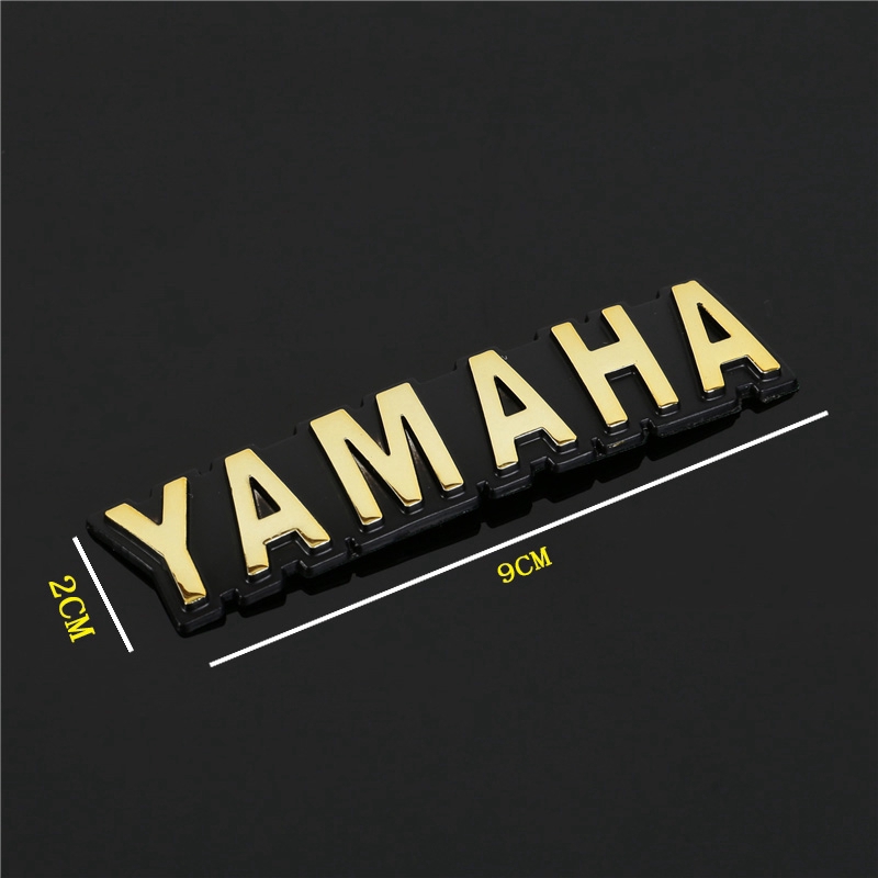 Bộ 2 logo 3D chất liệu ABS dành cho xe YAMAHA YZF-R15 R25 R3 MT25 MT03 M-slaz150 YZF-R25 YZF-R3