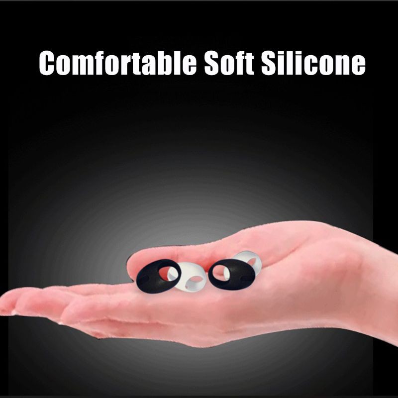 Set 3 cặp nút đệm tai nghe bằng cao su non mềm mại thoải mái thay thế thích hợp cho Airpods Pro