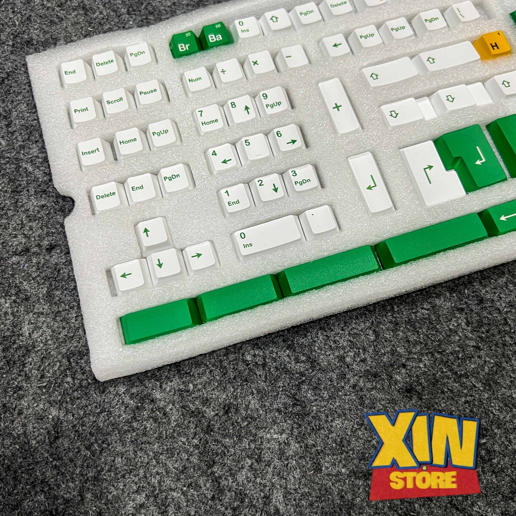 Nút Nhựa Bàn phím Heisenberg nhựa PBT In DYESUB 146 NÚT