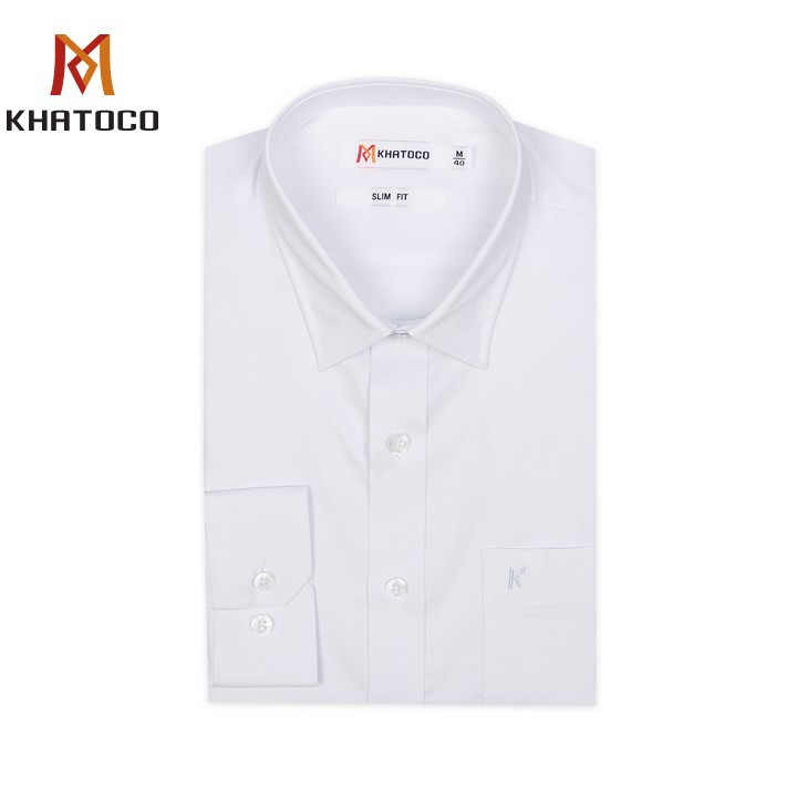 Áo sơ mi nam Khatoco tay dài A1MD468S1-CNTR008-2301-D