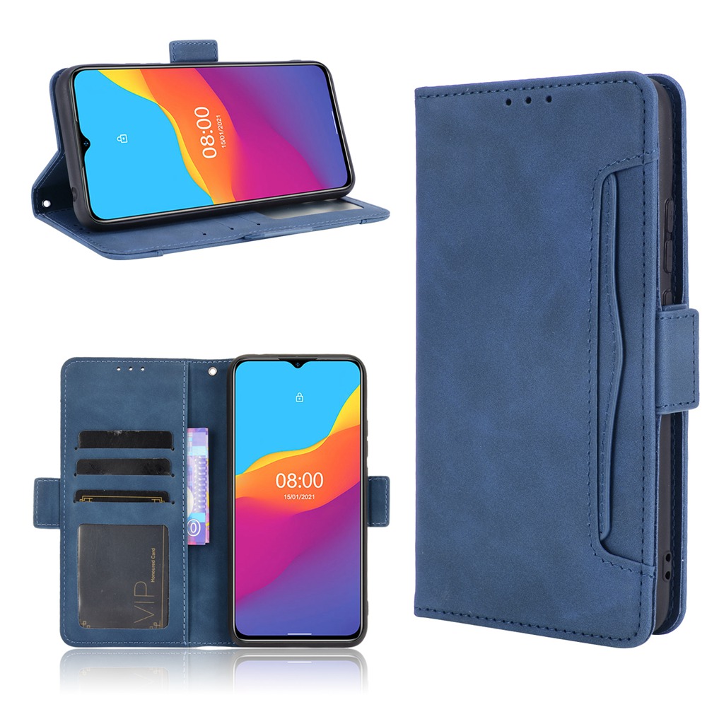 Multi-Card Slots Casing Ulefone Note 10 Wallet Case PU Leather Magnetic Buckle Flip Cover