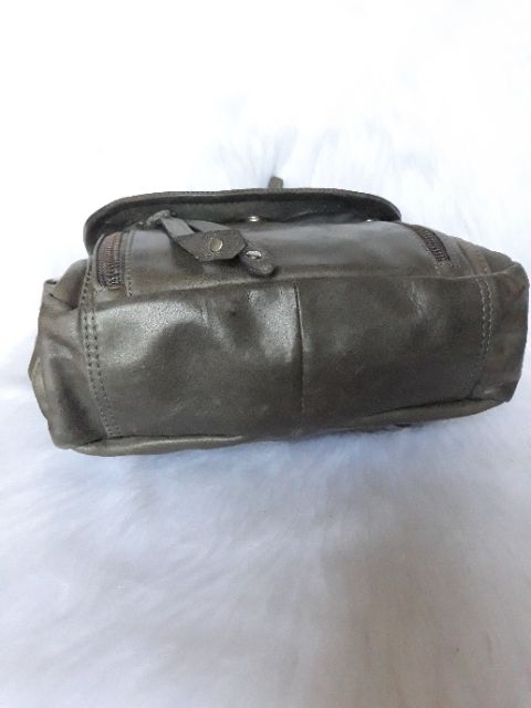 Túi đeo chéo da bò