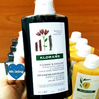 Gội xả Klorane cho tóc rụng Pháp