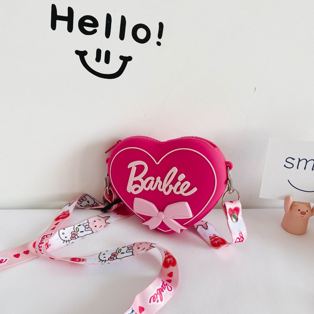 Túi đeo chéo silicon cho bé bản to hình ngỗ nghĩnh 5 mẫu như hình