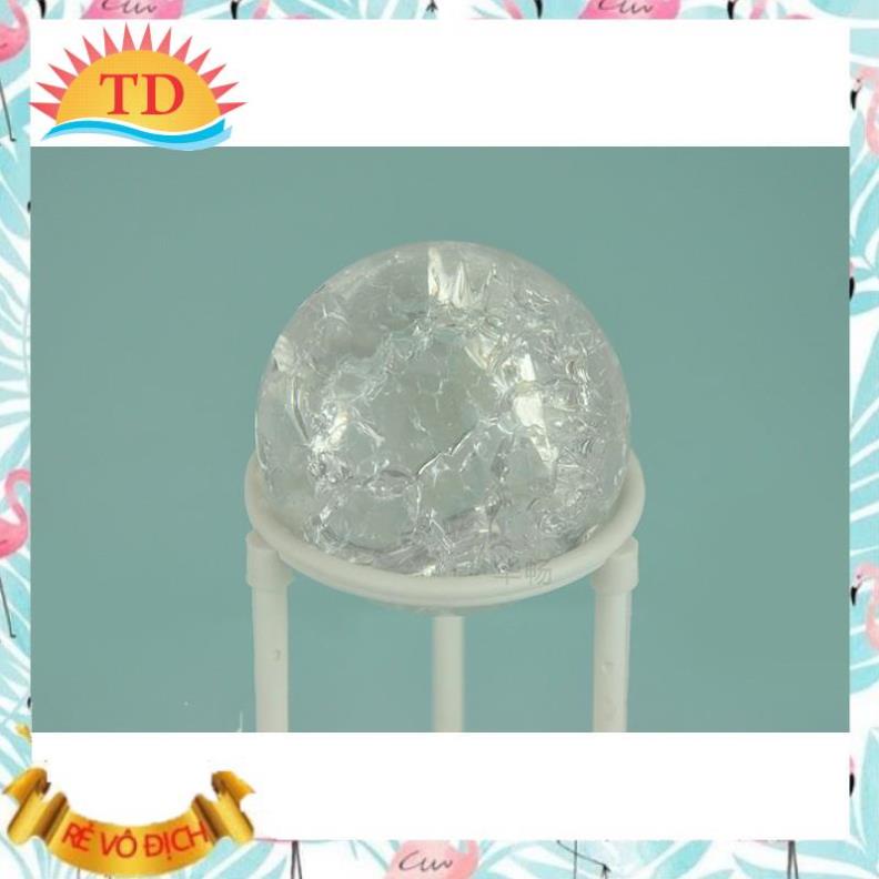 Quả cầu thủy tinh 3cm phụ kiện thác nước phong thủy