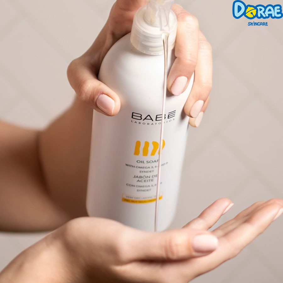 ✅ Sữa tắm làm mềm và dịu da cho da khô, chàm, kích ứng Babe Oil Soap