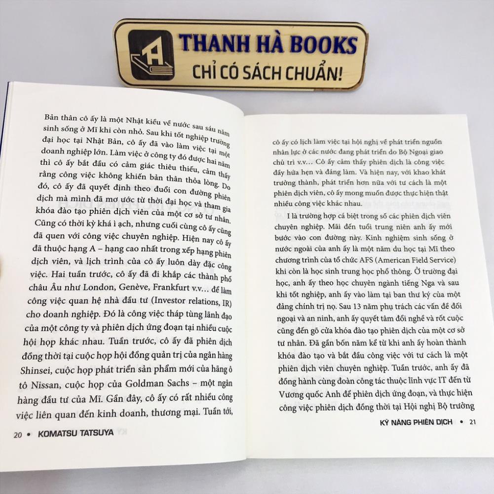Sách Kỹ Năng Phiên Dịch (Kèm Bookmark) - Huy Hoàng