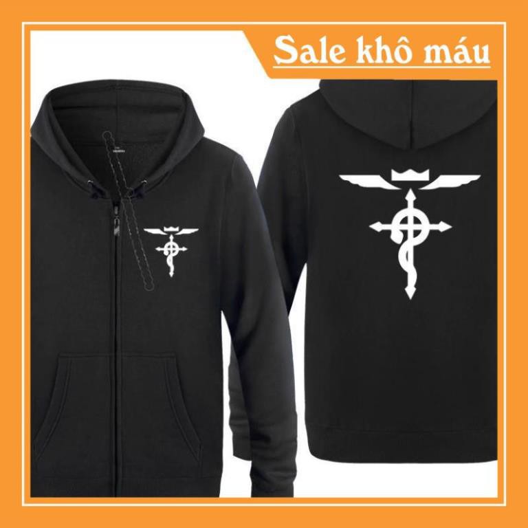 [BÁN CHẠY] Mẫu áo khoác Fullmetal Alchemist Anime cực chất giá siêu rẻ