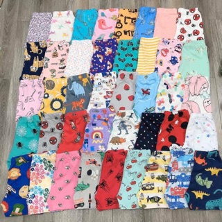 Quần chục cotton bozip bé trai bé gái ( 13k/1c )