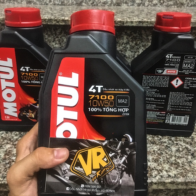 Dầu Nhớt Tổng Hợp Motul 7100 ( combo 2 chai )