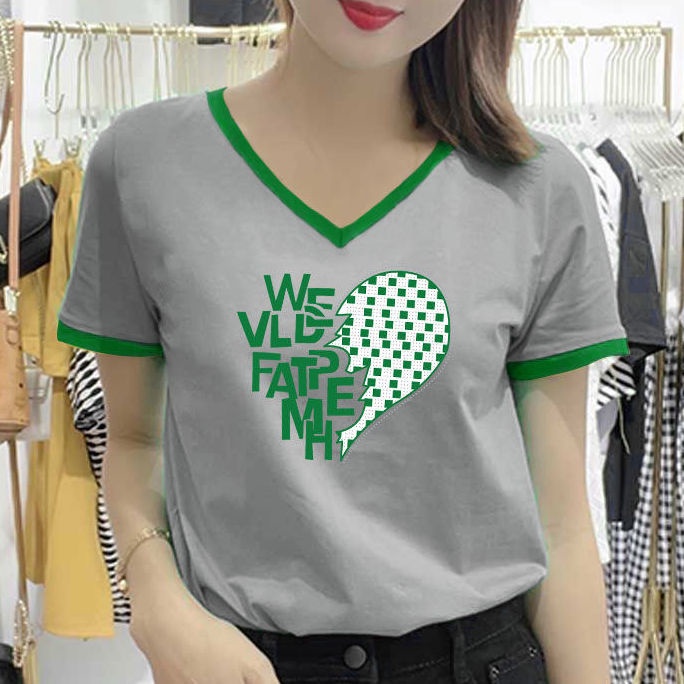 Áo Thun Cotton Trơn Ngắn Tay Dáng Rộng Thời Trang Mùa Hè 2022 Cho Nữ