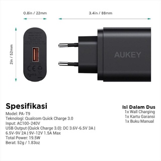 Củ Sạc Aukey PA-T9 OLP