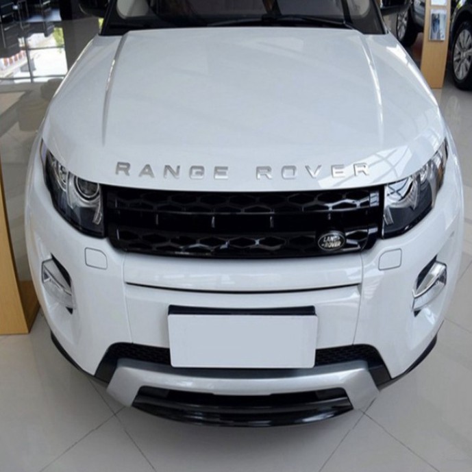 Sản Phẩm Decal tem chữ inox Ranger Rover dán đầu hoặc đuôi xe ô tô .