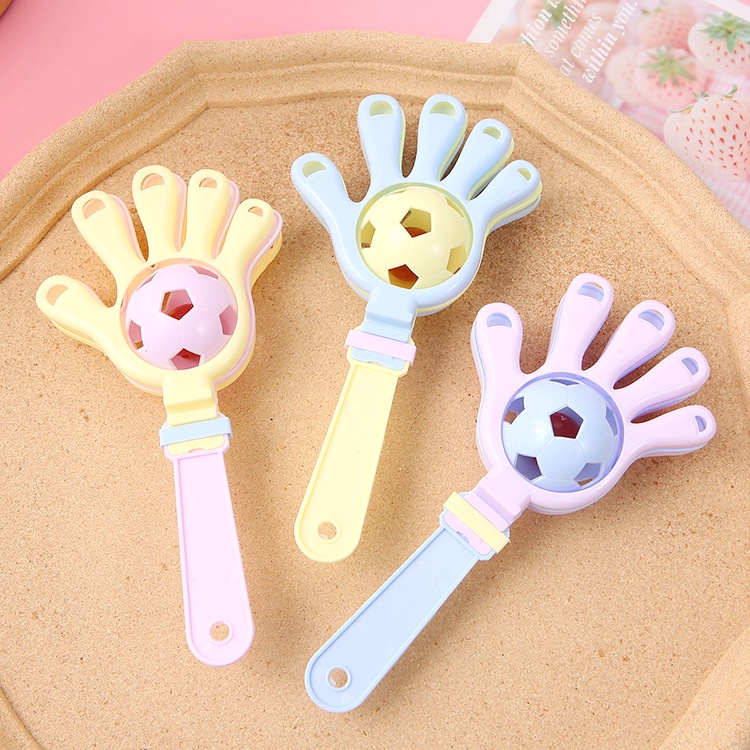 FEPITO Giáo Dục Mầm Non Nhạc Cụ Khai Sáng Bàn Tay Cha Mẹ Vỗ Về đồ Chơi Lục Lạc Bóng đá