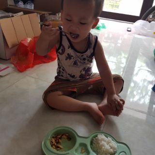 Khay ăn dặm lúa mạch