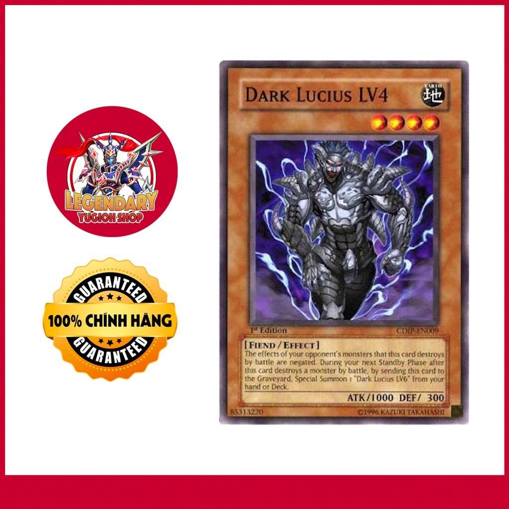 [Thẻ Bài Yugioh Chính Hãng] Dark Lucius LV4