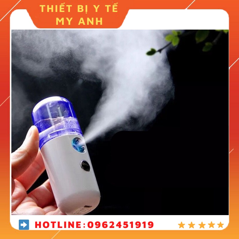 Máy phun sương xông hơi mặt NANO cầm tay mini