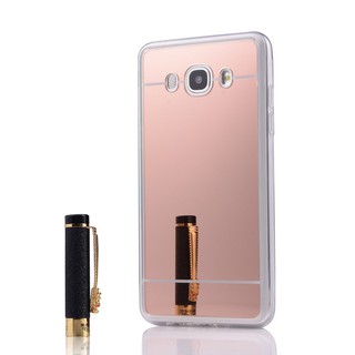 For [ Samsung J5 2016/J510 ] Mirror Soft TPU Silicone Back Phone Case