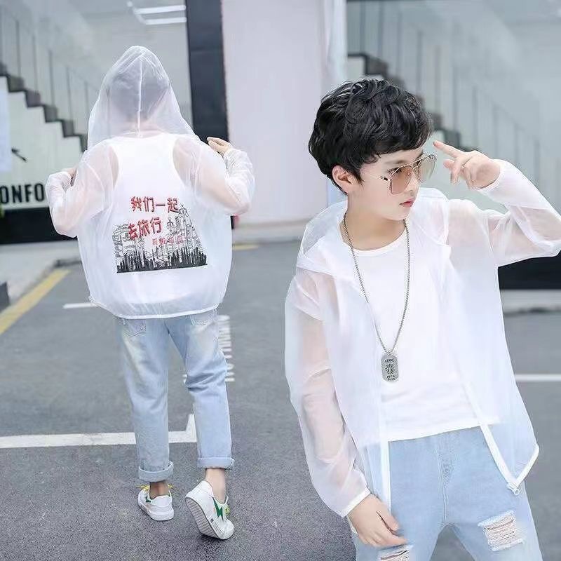 Áo Chống Nắng Phong Cách Mới Dành Cho Bé Trai Tiểu Học 2022