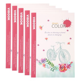 COMBO 5 Tập Vở Ô Ly Học Sinh Sinh Viên Dream Color (200 Trang)