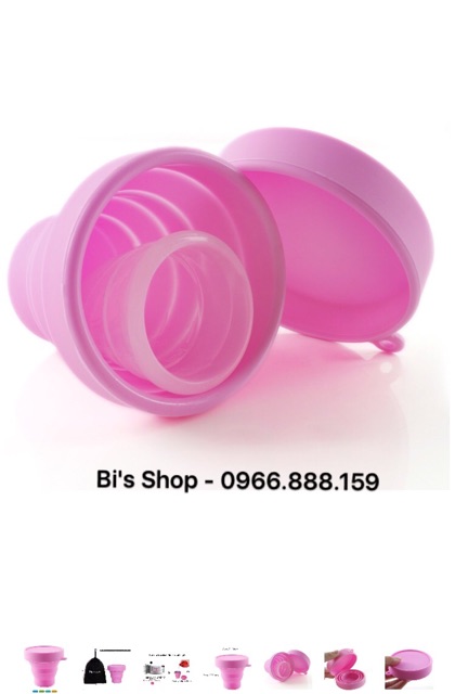 Cốc nguyệt san Lenacup  + cốc tiệt trùng + 5 viên tiệt trùng Milton to