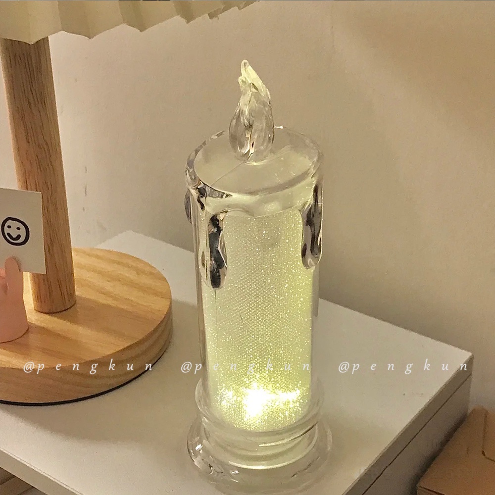 Đèn ngủ trang trí phòng ngủ hình cây nến độc đáo