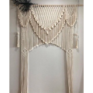 Background macrame trang trí