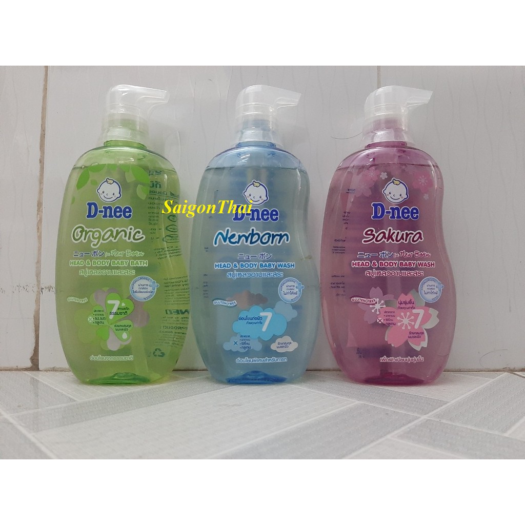 Sữa tắm gội 2in1 DNEE PURE 380ml