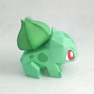 Mô hình giấy Pokemon Bulbasaur