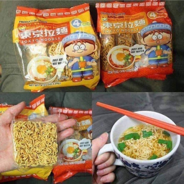 Mì Ăn Liền Tokyo Ramen Nhật Bản 120g