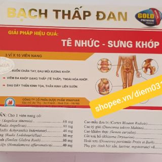 COMBO 10 HỘP BẠCH THẤP ĐAN CHO KHÁCH SĨ