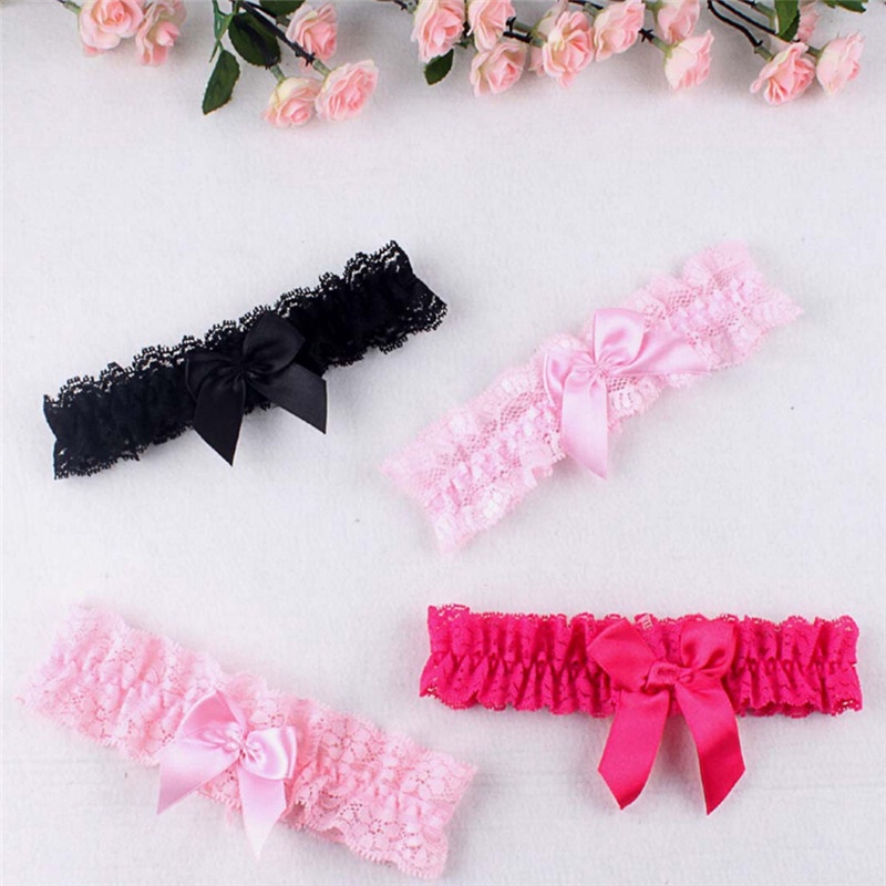 Vòng Đeo Chân Ren Trắng / Đen Điều Chỉnh Được Quyến Rũ Cho Nữ