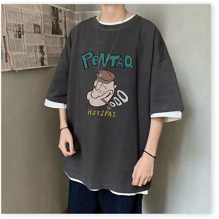 ÁO THUN FORM RỘNG TAY LỠ DÀNH CHO CÁC BẠN TRẺ PHONG CÁCH HÀN QUỐC KHANH AN FASHION