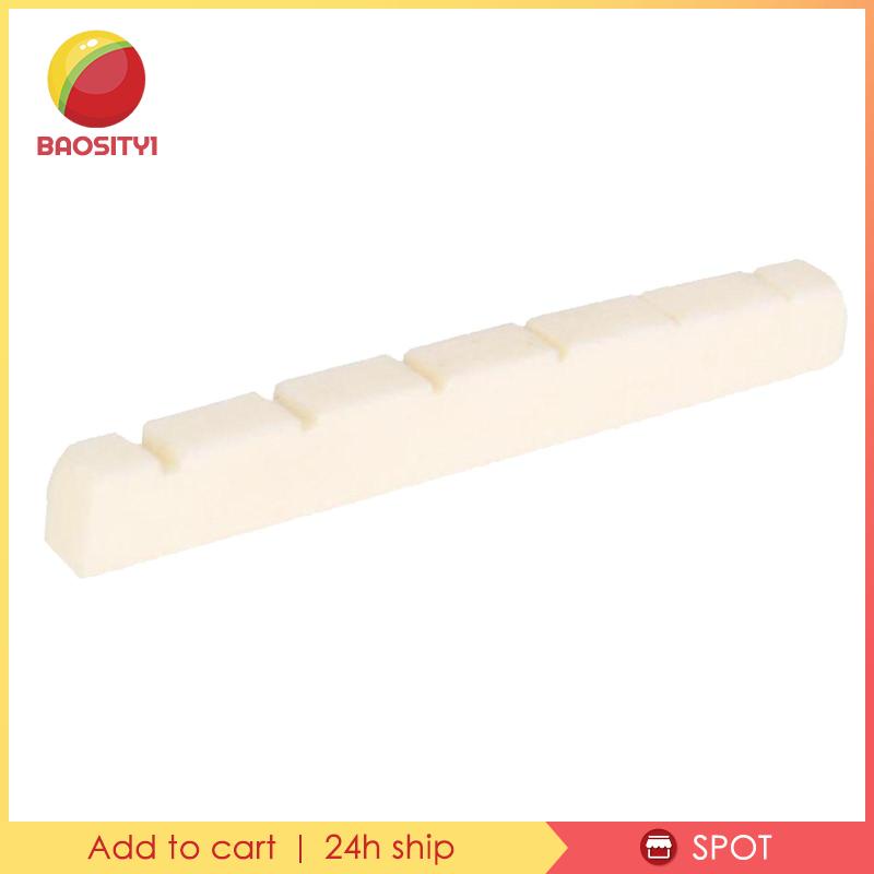 [Baosity1] Đai Ốc Xương Có Rãnh Cắt Trước Thay Thế Cho Đàn Guitar Điện DIY