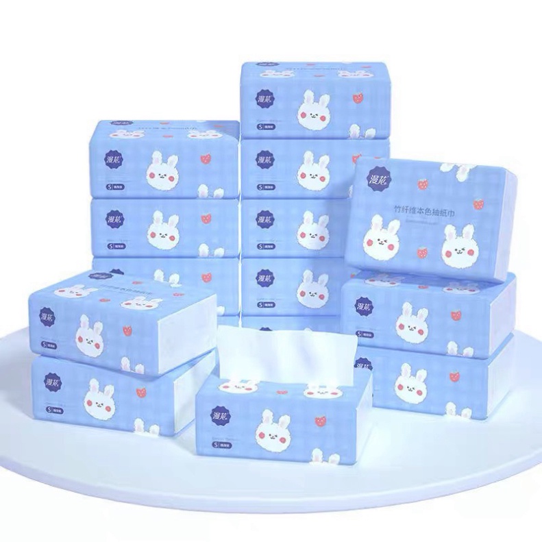 FREESHIP!!! Giấy Ăn Rút Hình Thỏ Siêu Hót [Bán Lẻ 1 Gói]