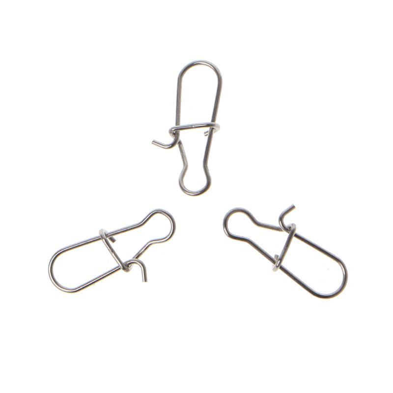 Bộ 100 Móc Câu Cá An Toàn Nhiều Kích Cỡ