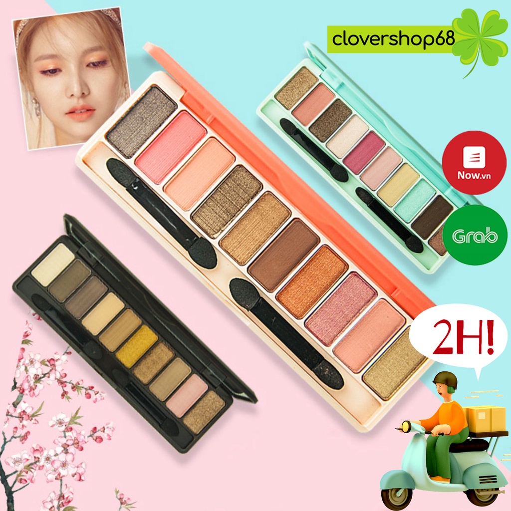 Phấn mắt 10 ô Lameila kèm cọ Play Color hàng nội địa trung  Clovershop68