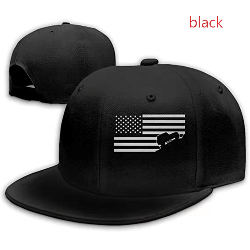 Mũ lưỡi trai cotton tinh khiết họa tiết thời trang phong cách hip hop cho nam và nữ