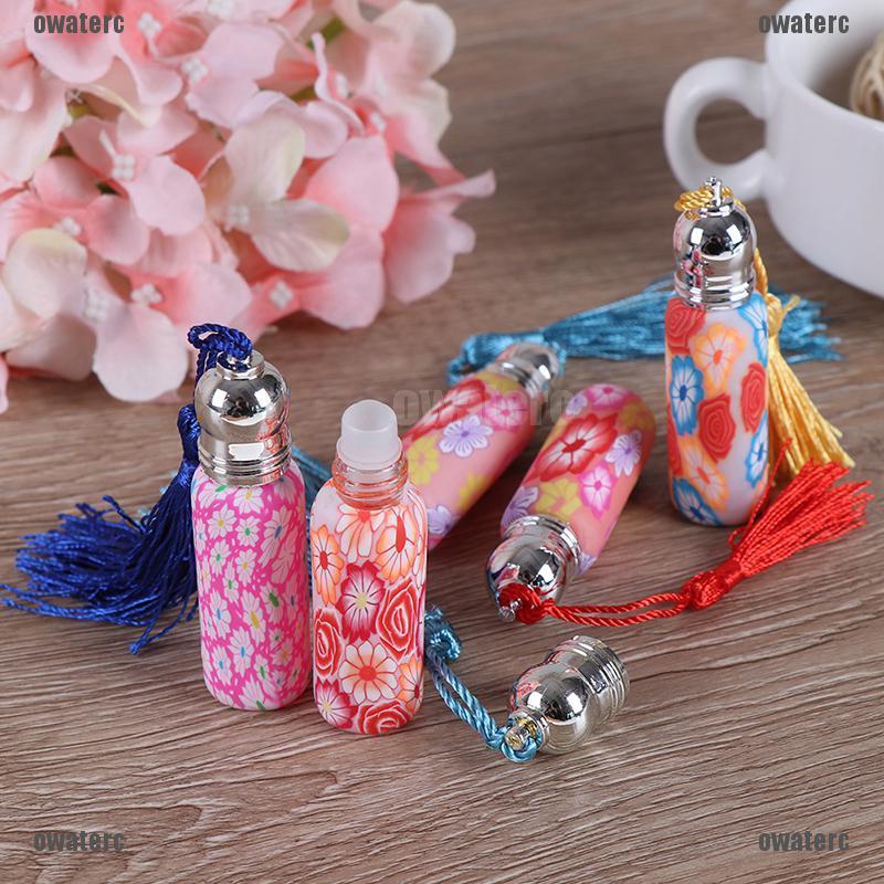 Chai Thủy Tinh Rỗng Đựng Nước Hoa Dạng Lăn 1 / 4 * 6ml