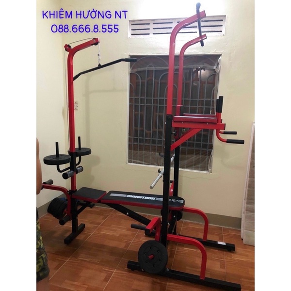 Ghế Tập Tạ Đa Năng khung Thép Dày Giá Rẻ