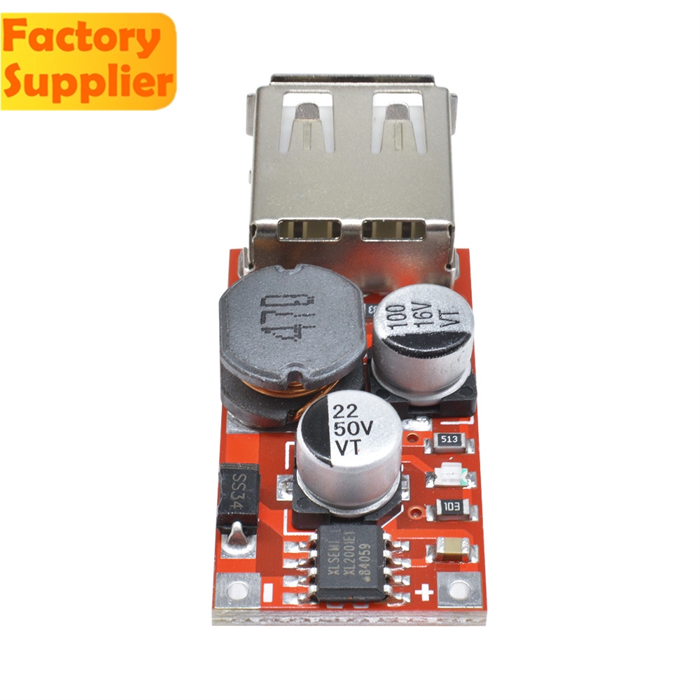 Bộ Sạc Xe Hơi Tự Lắp Ráp 9v / 12v / 24v Sang 5v Dc-Dc 3a