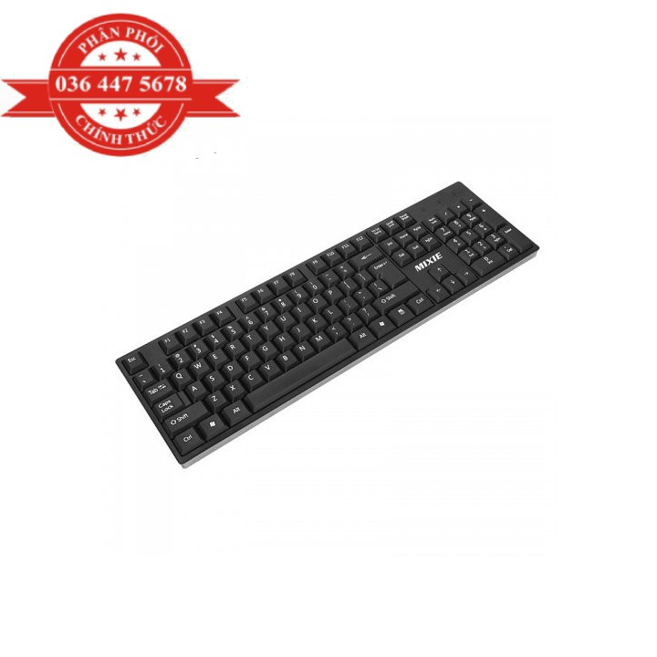 Bàn phím MIXIE - X7: Bàn phím đẹp, bấm êm, không tiếng kêu