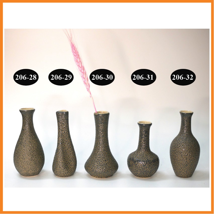 Bình Gốm Vân Nổi
