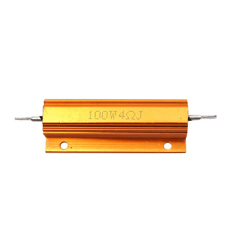 Điện Trở Vỏ Nhôm Điện Trở Vỏ Sò 1 / 2 / 4 / 8 / 10 Ohm 100W